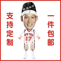 CBA blue ball player Jeremy Lin telescopic doll pull thread doll Douyin same cable doll custom