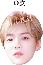 EXO Luhan Mask Party party funny paper star mask concert LU HAN peripheral support customization