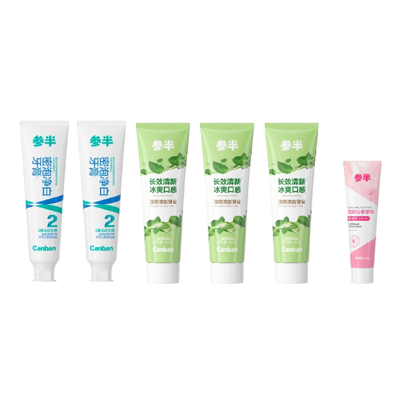 参半密泡蜜瓜牙膏温和清洁去渍牙齿长效清新牙膏旗舰店正品60gtk