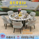 Diy model round dining table construction sand table new product