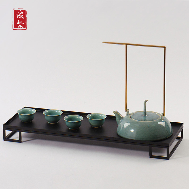 New Chinese living room swing piece tea house tea table company Opening soft decoration tea tea tea tea tea tea tea tea tea tea tea set