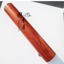 Rosewood Tai Chi Stick Tai Chi Ruler Two Sticks Tiger Mouth Stick Fitness Stick Free Dragon Pattern Cloth Cover Free Engraving