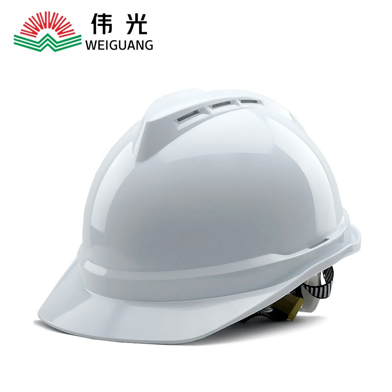 Great Light High Strength Imported ABS Safety Helmet Male Worker Ground Summer Breathable Safety Helmet Building Construction Process Electric Safety Helmet