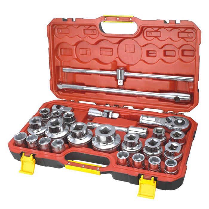 Hawk print 26 pieces of 19mm heavy chromium molybdenum steel sleeve set set 91503 91504 6 angle 12 angle plum blossom