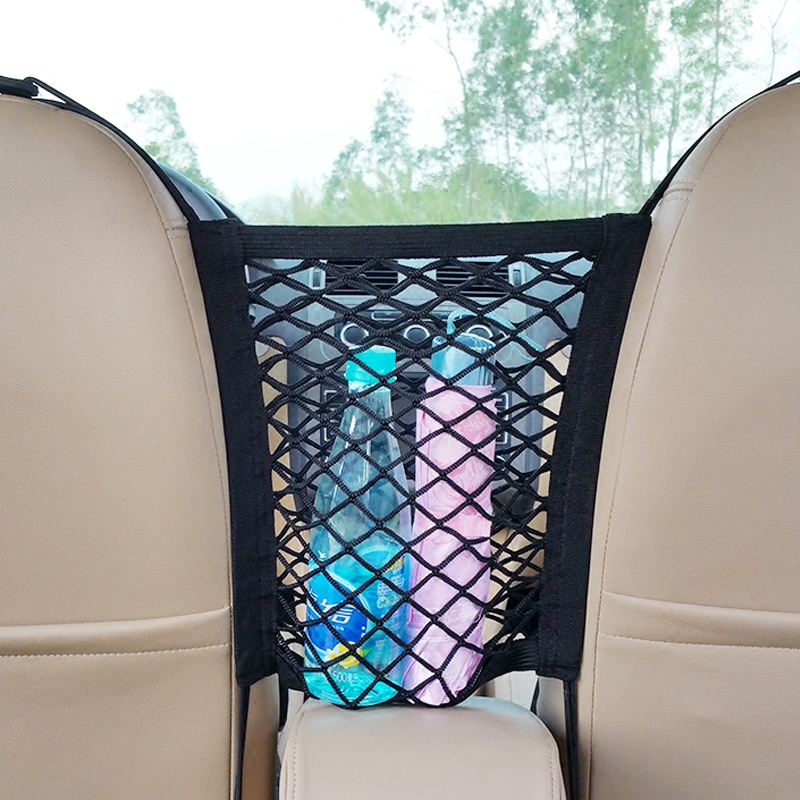New Pint Car Seat Room Storage Net Pocket Accommodating Box Car Stopper In-car With Placement Bag Chair Back Hanging Bag Intake