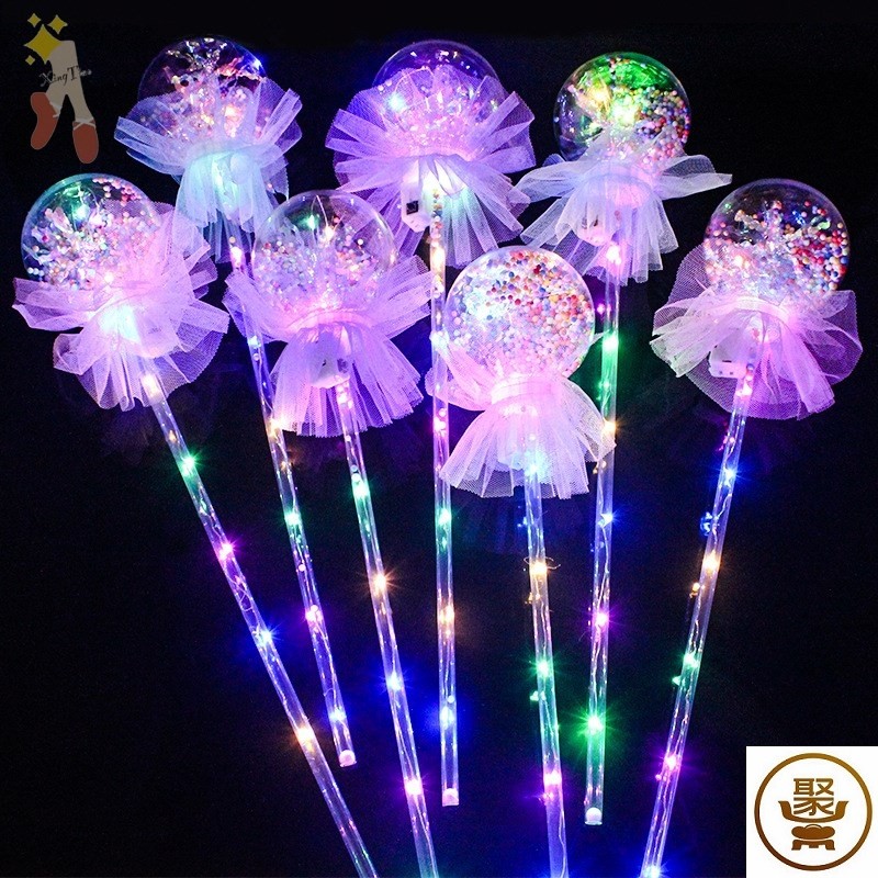 New ground showlight flashes handheld Popo balls fairy Firefly Night City Children's Toys