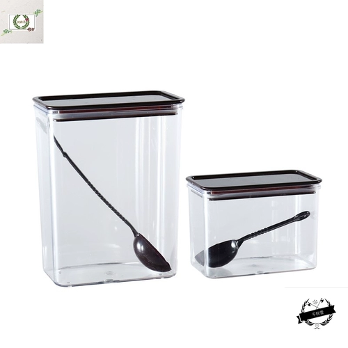 Магазин молока Магазин пластиковый уплотнение танка домохозяйственная мощность чая приправа собачья банки кофейная фасоль ведро пластиковый холодильник холодильник с утолщенным