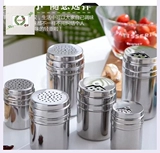Нордическая коробка порошок горшок с большим приправами кухни спрыгнуть поры из нержавеющей стали разбрызгиваемые коммерческие материалы для барбекю банки для барбекю