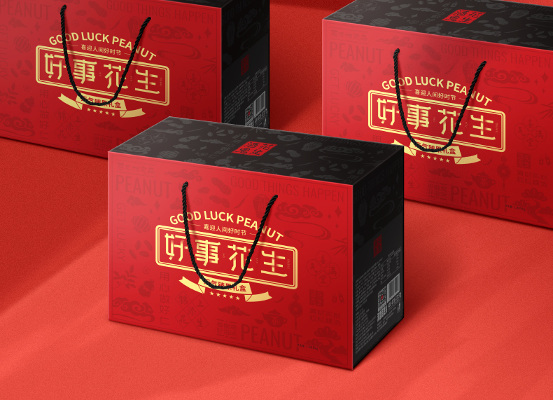 酒鬼花生 多口味花生礼盒装 1065g/36包 图2