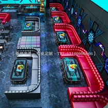 KTV sofa custom furniture bar table and chairs bar counter bar chair box card seat music theme restaurant coffee table U combination