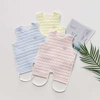 Детское хлопковое демисезонное осеннее дудоу, детская стеганая майка топ для новорожденных, бандаж пупочный, увеличенная толщина