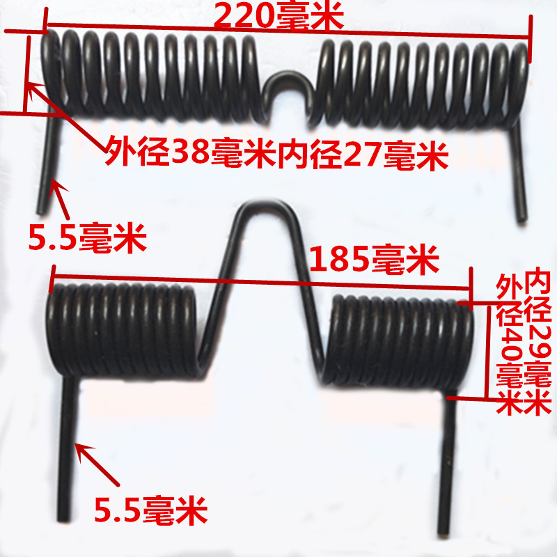 Electric Baking Pan Double Torsion Spring Commercial Baking Oven Special Spring Electric Oven Accessories Upper Cover Spring Large Torsion Spring