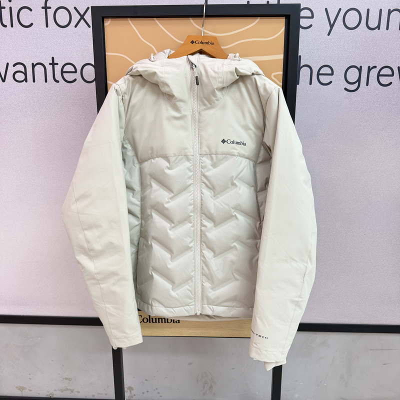 2026 Autumn and Winter New Columbia Women's Waterproof Gold Dot Thermal 650 Fill down Jacket Wr3555