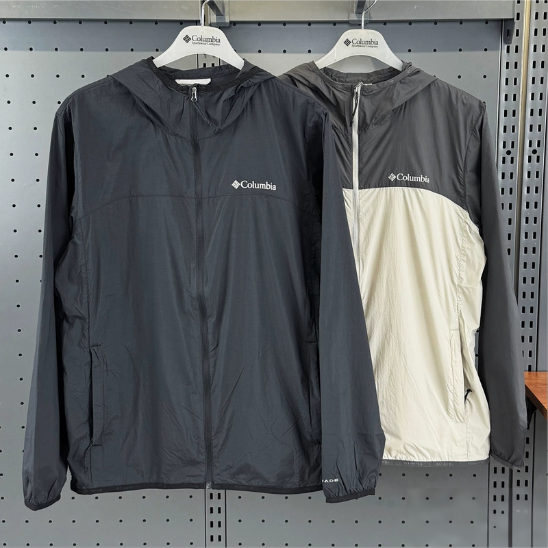2026 Spring and Summer New Columbia Men's Outdoor Upf100 Sun Protection and Water-Repellent Skin Jacket Xe1978