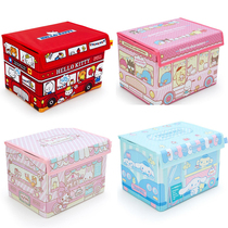 Japanese Jade Gui dog melody storage box Gemini snack folding furniture storage box non-woven bag with lid