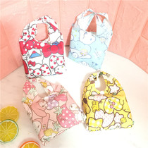 New Kitty Jade dog folding eco-bag thick waterproof canvas shopping bag large capacity convenient shoulder bag