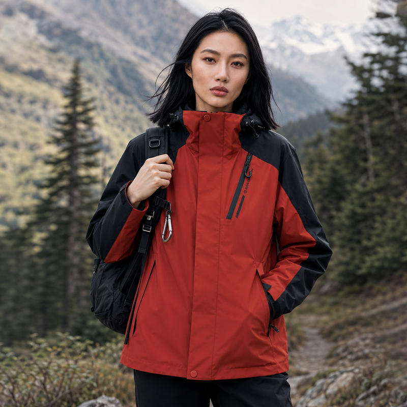 2026 New Style Jacket for Men and Women, Two-Piece Set, Mountaineering Outdoor Sports Three-In-One Jacket, Windproof and Waterproof