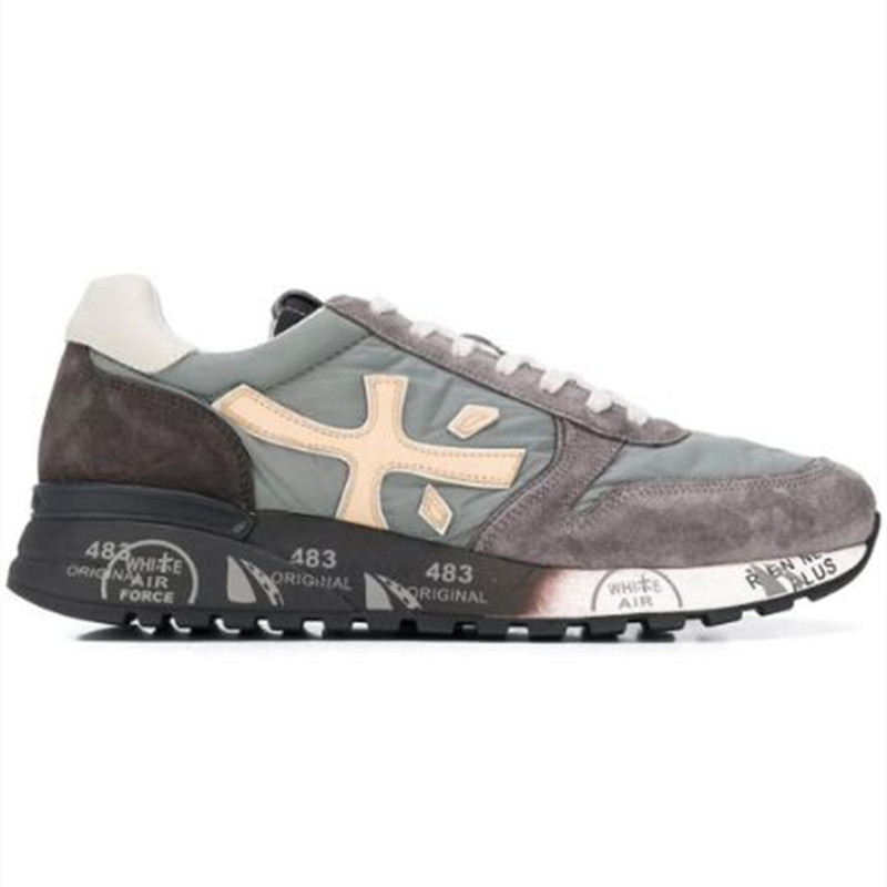 2026 European Spring and Autumn Fashion Sneakers Korean Style Casual Platform Thick-Soled Rock Letter Versatile Thick-Soled Trendy Shoes