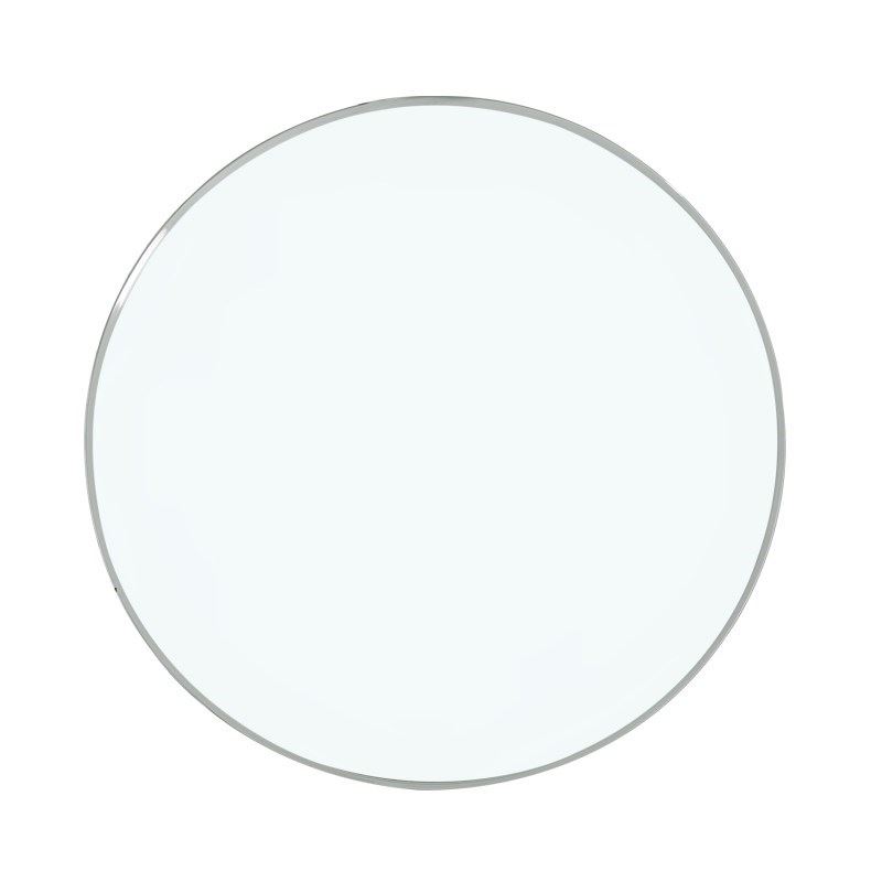 Round tempered glass household round table rattan art disc transparent large garden round table table turntable