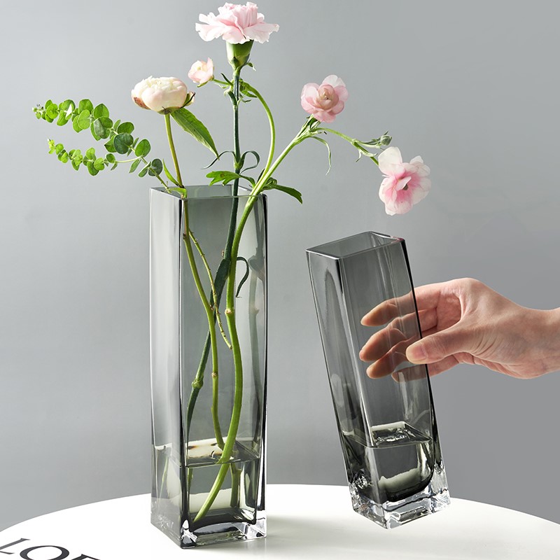 Advanced Sense Light Swing Piece Handicraft Primary Vase Bottle High-end Creative Hall in Fengshui Hydro Culture Flowers