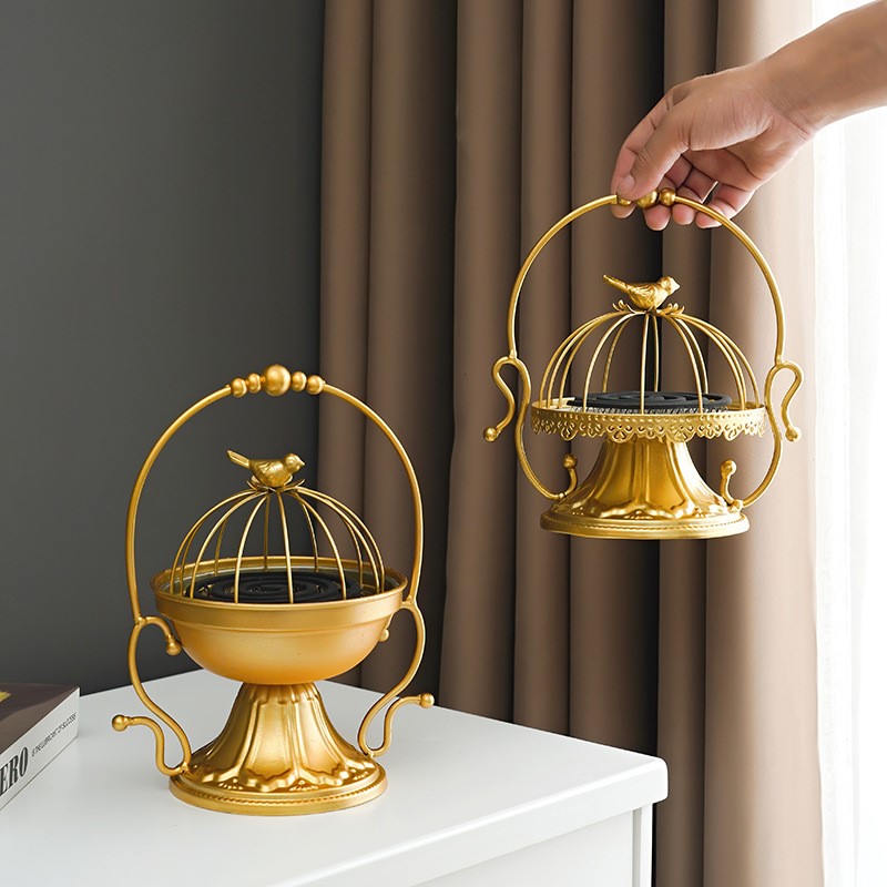 Retro mosquito dish mosquito fragrance tray with creative simple extra mosquito aromatic aromatic living room decoration