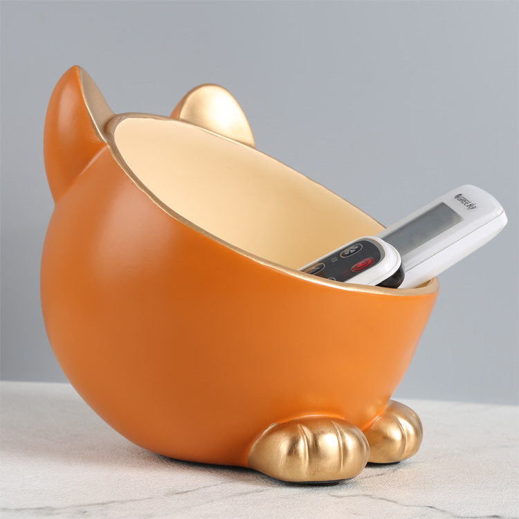 Key collection box Shuan Entering the Entrance Living Room Tea Atmosphere of high-end reception into household decoration parts creative