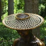 Bamboododium douju Hat Bamboo Hat Hat Dance Performance Road с бамбуковыми абажур