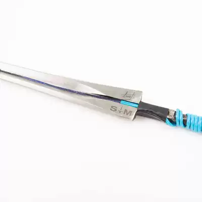 Fency imported epee strip electric epee children 0# adult 5# Pugang white steel STM fencing equipment long handle short handle