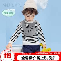 minipeace PEACEBIRD childrens autumn winter boys sweaters toddler knit shirts striped sweater pullovers Ole