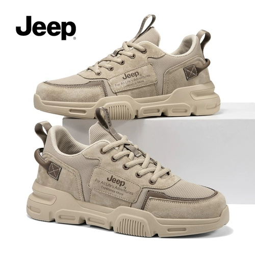 Jeep, джип, спортивная демисезонная дорожная повседневная обувь для отдыха, 2024 года, новая коллекция, из натуральной кожи