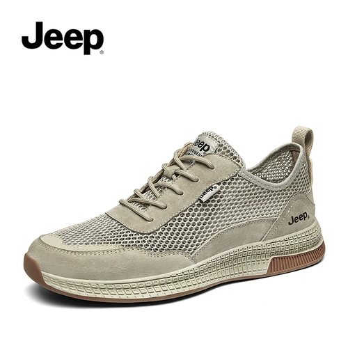 Jeep, летний джип, дышащие спортивные дорожные туфли для отдыха, спортивная обувь