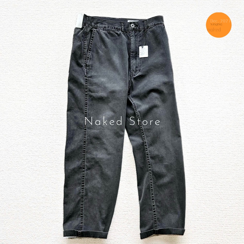 In Stock Ronherman Duck Japan-Made Okayama Warp and Weft Ink-Dyed Friction Lightweight Washed Casual Pants 26Ss