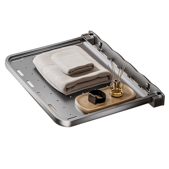 No hole-free towels, clothes, bath towel storage rack