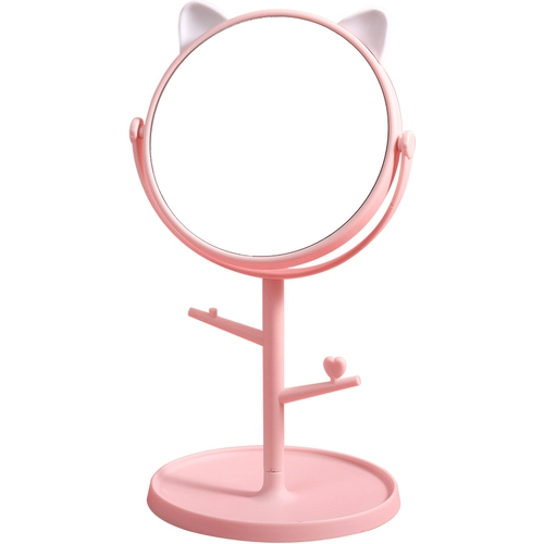 Творческое зеркало для макияжа Простые портативные маленькие зеркальные комод.