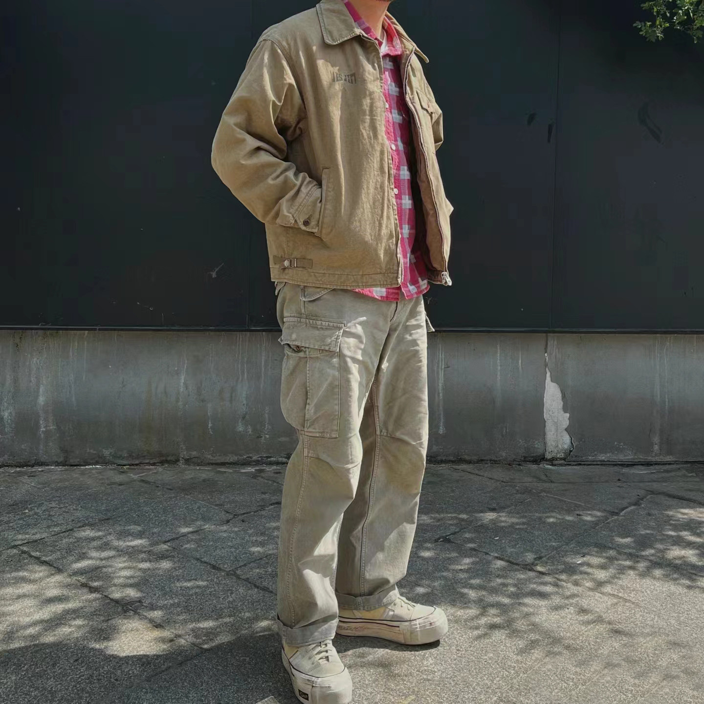 VISVIM FIL 24SS RODNEY 水洗做舊工裝夾克日潮中村秋冬季棉外套|夾克