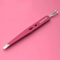 Вишневый красный (косой рот)