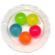 5-Pack Creative Cross-Border Plush Ball Stress Relief Toy Soft Rubber Ball Maltose Decompression Toy