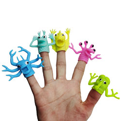 5-Pack of Creative Monster Finger Puppets, Creative Finger Toys for Storytelling, Funny Little Figures, Prank Finger Puppets