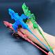 5 Pack Finger Catapult Dinosaur Catapult Flying Dragon Toy to Vent and Decompress Soft Rubber Kidsren's Toy Stretching Slingshot