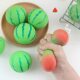 3-Pack Creative Watermelon Squeeze Toys, Realistic Fruit Slow Rebound Fun Squeeze Toy That Turns Red, Children's Toy