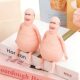 2-Pack of Creative Ugly-Cute Bald, Big-Bellied Old Man Squishy Toys with Soft and Sticky Texture, Made of Dough, for Stress Relief