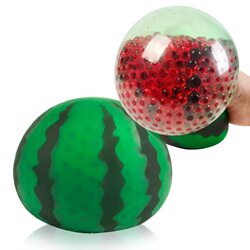 2 Packs of Creative Large Watermelon Pinch Bubble Big Beads Massage Ball Decompression Fruit Ball Vent Ball Kidsren's Toys