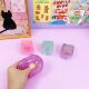 2-Pack Creative Gold Powder Ice Cube Maltose Squishy Toys, Soft and Easy to Knead, Slow Rebound Stress Relief Toy for Children