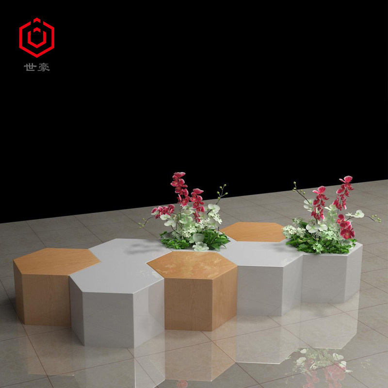 Modern fiberglass leisure seat outdoor shopping mall shopping pedestrian street beautiful Chen decoration decoration rest area waiting chair