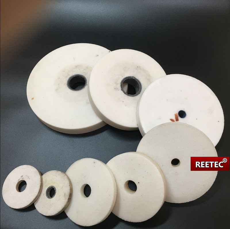 REETEC white corn wheel green carbon grinding wheel 200mm 250MM brown corn grinding wheel 46 mesh 60 mesh 80 mesh
