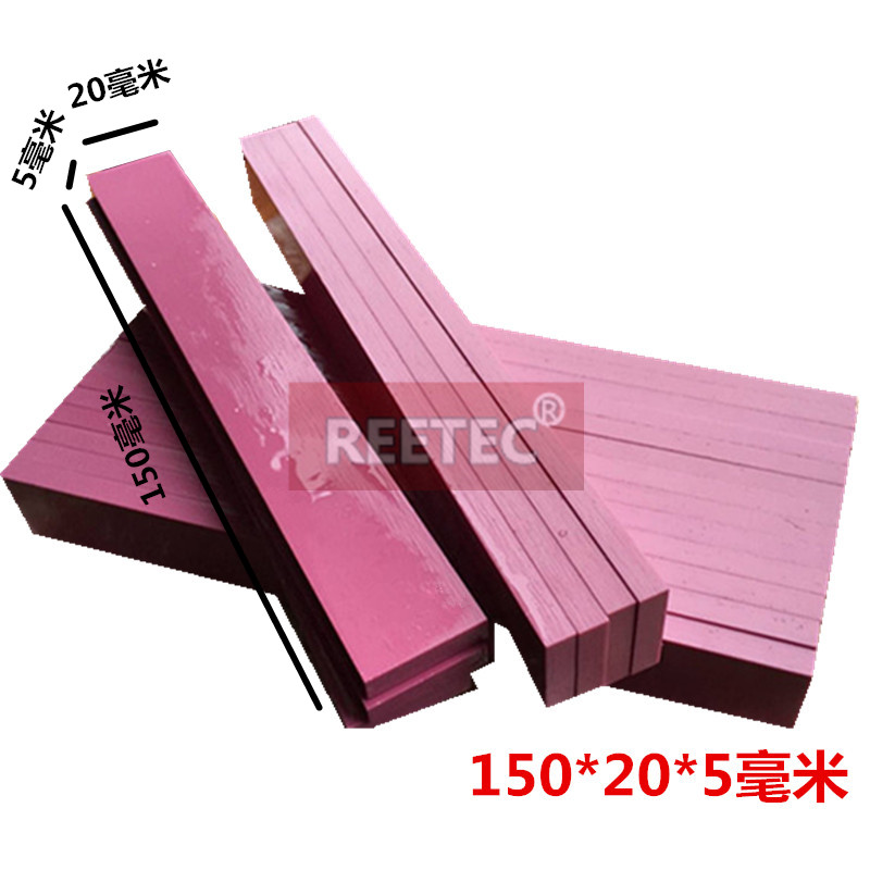 Factory price Ruby oil stone 3000 mesh 5000 mesh angle sharpener 150X20X5mm