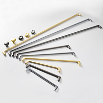 Nordic modern simple ultra-long extended large cabinet door handle Gold gentleman gray drawer cabinet handle