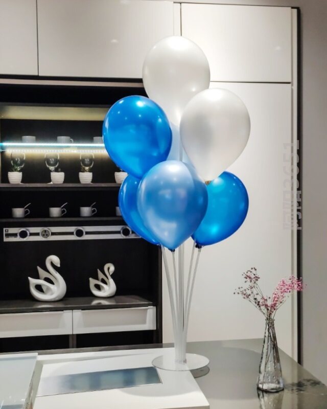 Birthday Balloon Set Decoration 100 Days Decoration 100 Birthday Shelf Rod Adornment Swing hotel Hundred Day Banquet