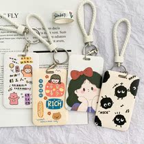 Meal Card Cutting Sleeve High Face Value Cute Daily Wind Bus Card Protective Sleeve Student Meal Card Campus Access Document Door Card