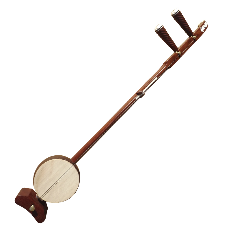 Van Nests Red Flowers Pear Wood Rolls Sutou High School Bass Opera Yu Drama Playing Early School Board Hu Instrumental Old Coconut Shell Plate Hu